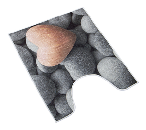 3D tisk  50x60cm - 50x60 cm - Kamen tmavá šedá