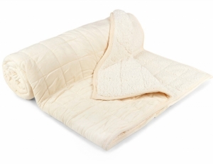Svitap deka Sleep Well mikrovlákno OVEČKA® prošev smetana/bílá 150x200 cm