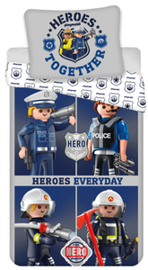 Jerry Fabrics Povlečení Playmobil 021 140x200, 70x90 cm