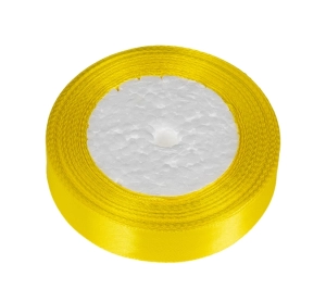 Bellatex Stuha saténová 20 mm, 22.5 m Žlutá