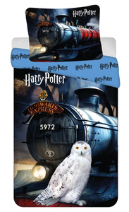Jerry Fabrics Povlečení Harry Potter Hogwarts Express 140x200, 70x90 cm