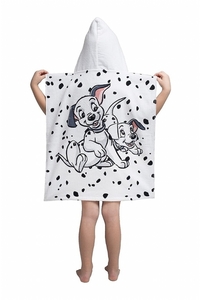 Jerry Fabrics plážová osuška pončo 101 Dalmatians 03 50x115 cm