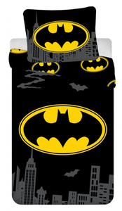 Jerry Fabrics Povlečení Batman The Emblem 140x200, 70x90 cm