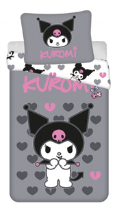 Jerry Fabrics Povlečení Kuromi HK065 140x200, 70x90 cm