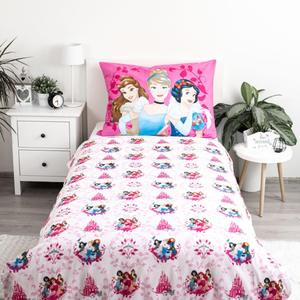 Jerry Fabrics Povlečení Princezny Heart 140x200, 70x90 cm