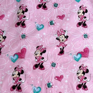 Jerry Fabrics Prostěradlo Minnie Flowers 02 90x200x25 cm