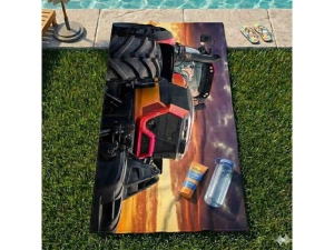 Carbotex Osuška Super traktor 70x140 cm