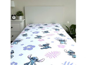 Jerry Fabrics Prostěradlo Lilo and Stitch 90x200x25 cm