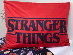 Jerry Fabrics Povlečení Stranger Things Upside Down 140x200, 70x90 cm