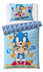 Carbotex Povlečení Ježek Sonic Class Of 1991 140x200, 70x90 cm