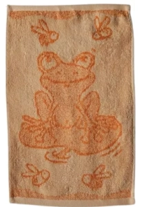 Profod Dětský ručník Frog orange 30x50 cm