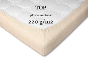 DADKA VRACOV Froté prostěradlo banán