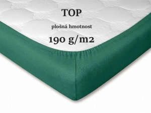 DADKA Jersey prostěradlo šalvějové