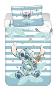 Jerry Fabrics Povlečení do postýlky Lilo and Stitch Tropical Hugs baby 100x135, 40x60 cm