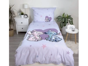 Jerry Fabrics Povlečení Lilo a Stitch Heart 140x200, 70x90 cm