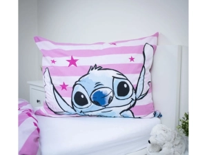 Jerry Fabrics Povlečení Lilo a Stitch Pink Stars 140x200, 70x90 cm
