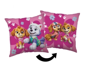 Jerry Fabrics Polštářek Paw Patrol Flower power 40x40 cm