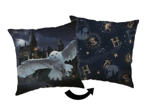 Jerry Fabrics Polštářek Harry Potter Hogwarts 01 40x40 cm