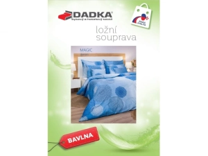 DADKA Bavlněné povlečení Magic denim 140x200, 70x90 cm