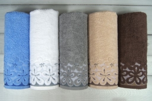 Greno ručník froté Bella 50x90 cm šedý