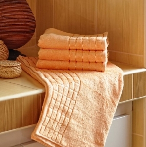 Polášek ručník bambus losos 50x100 cm
