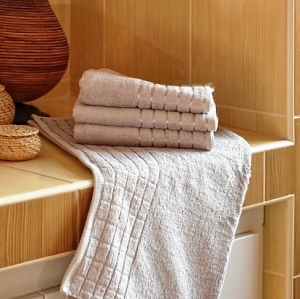 Polášek ručník bambus šedá 50x100 cm 