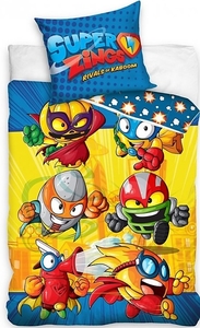 Carbotex dětské povlečení bavlna Super Zings Rivals of Kaboom 140x200+70x90 cm