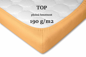 DADKA VRACOV Jersey prostěradlo okr