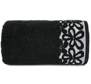 Greno ručník froté Bella černý 50x90 cm 