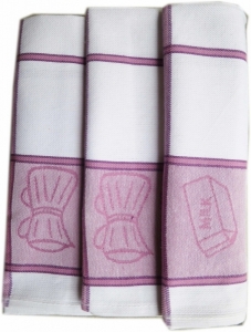 Polášek utěrky z Egyptské bavlny 3ks 50x70 cm č.35