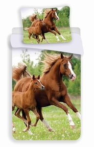 Jerry Fabrics povlečení bavlna fototisk Horse 04 140x200 70x90 cm 
