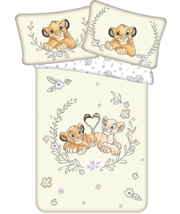 Jerry fabrics Disney povlečení do postýlky Lion King 03 baby  100x135 + 40x60 cm 