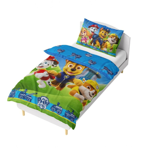 Carbotex Mikroplyšové povlečení Tlapková Patrola Záchranná mise 140x200, 70x90 cm