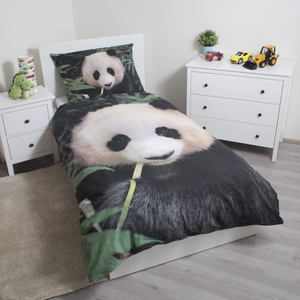 Jerry Fabrics Povlečení fototisk Panda 02 140x200, 70x90 cm
