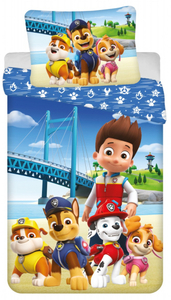 Jerry Fabrics Povlečení Paw Patrol PP457 Bridge 140x200, 70x90 cm