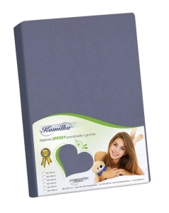 Bellatex Prostěradlo jersey šedá