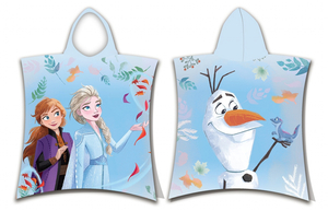 Jerry Fabrics Pončo Frozen 2 Blue 50x115 cm