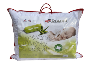 DADKA VRACOV Polštář ALOE VERA bílá 45x60 cm