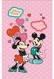 Dětský froté ručník Minnie a Mickey Mouse 30x50 cm