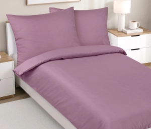 Bellatex Povlečení bavlněné LUX 140x200, 70x90 cm Burgundy