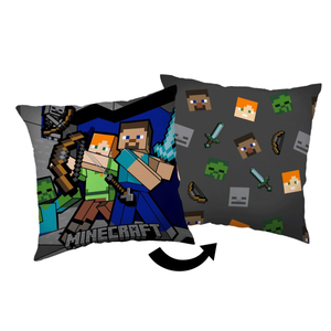 Jerry Fabrics Polštářek Minecraft Survival Mode 40x40 cm