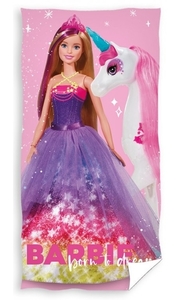 Carbotex osuška Barbie a Jednorožec 70x140 cm  