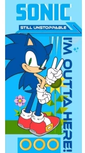 Carbotex osuška Nezastavitelný Ježek Sonic