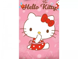 Dětské povlečení bavlna do postýlky Hello Kitty Malá Mlsalka 100x135+40x60 cm 