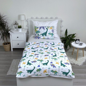 Jerry Fabrics Povlečení do postýlky Dino Cute and Wild baby 100x135, 40x60 cm