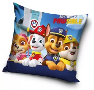 Dětský povlak na polštářek Tlapková Patrola Skvělá Práce Tlapky 40x40 cm