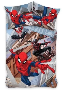 Carbotex povlečení bavlna Spider-Man Pavoučí Síla 140x200, 70x90 cm