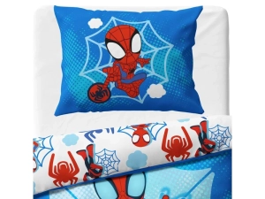 Carbotex povlečení bavlna Spidey Pavoučí Záchrana 140x200, 70x90 cm 