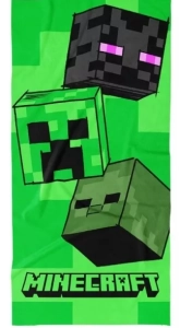 Carbotex osuška Minecraft Mob Head 70x140 cm 