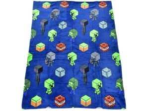 Carbotex Dětská deka Minecraft Mob Monster 130x170 cm